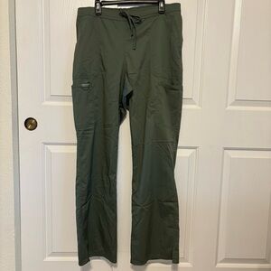 Cherokee Olive Green Scrub Pants